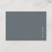 ミニマルリングや輪結婚ズ エンクロージャーカード (裏面)