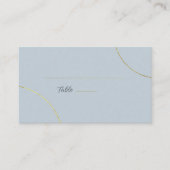 ミニマルリングや輪結婚ズ プレイスカード (正面)