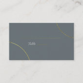 ミニマルリングや輪結婚ズ プレイスカード (正面)