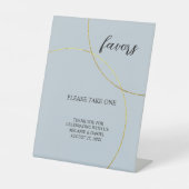 ミニマルリングや輪結婚式の引き出物記号 台座サイン (正面)