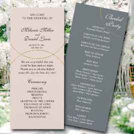 ミニマルリングや輪結婚式 プログラム