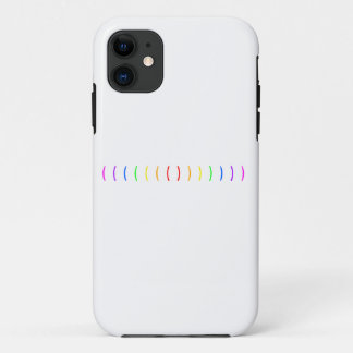 ミニマルレインボーデザイン iPhone 11 ケース