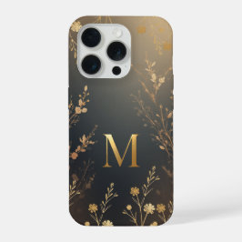 ミニマルレターMフォンケース - エステティック抽象M iPhone 15 PROケース