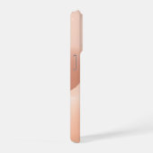 ミニマルレターQフォンケース - 美的ニュートラルデザイン iPhoneケース (右側面)