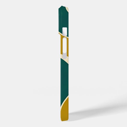 ミニマルレトロウェーブケースメイトiPhoneケース Case-Mate iPhoneケース (裏面 / 左)