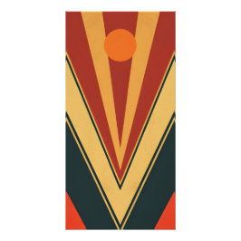 ミニマルレトロウォールアート ポスター