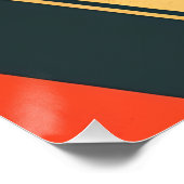 ミニマルレトロウォールアート ポスター (コーナー)