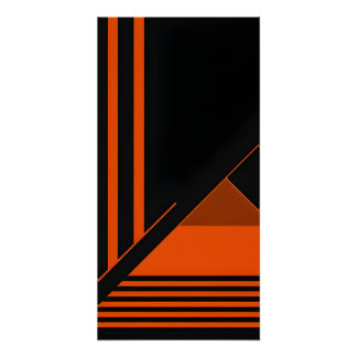 ミニマルレトロウォールアート ポスター