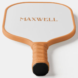 ミニマルレトロカスタムファミリーネームピックラーパパ ピックルボールラケット