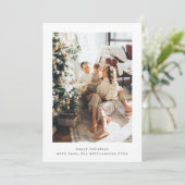 ミニマルレトロタイプライター2縦写真 シーズンカード (スタンド正面)