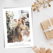 ミニマルレトロタイプライター2縦写真 シーズンカード