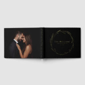 ミニマルレトロフォイルゲストブックフォトゲストブック ゲストブック (全面)