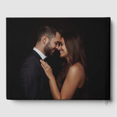 ミニマルレトロフォイルゲストブックフォトゲストブック ゲストブック (裏面)