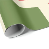 ミニマルレトロモダンチェック大パターン ラッピングペーパー (ロールコーナー)