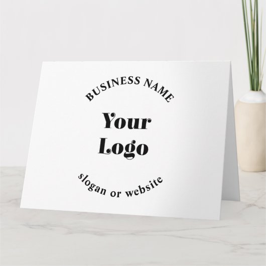 ミニマルレトロモダンテンプレート カード (正面)