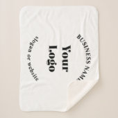 ミニマルレトロモダンテンプレート シェルパブランケット (正面)