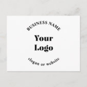 ミニマルレトロモダンテンプレート ポストカード (正面)