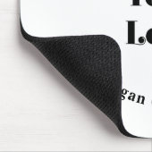 ミニマルレトロモダンテンプレート マウスパッド (コーナー)