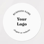 ミニマルレトロモダンテンプレート ラベル (デザイン2)