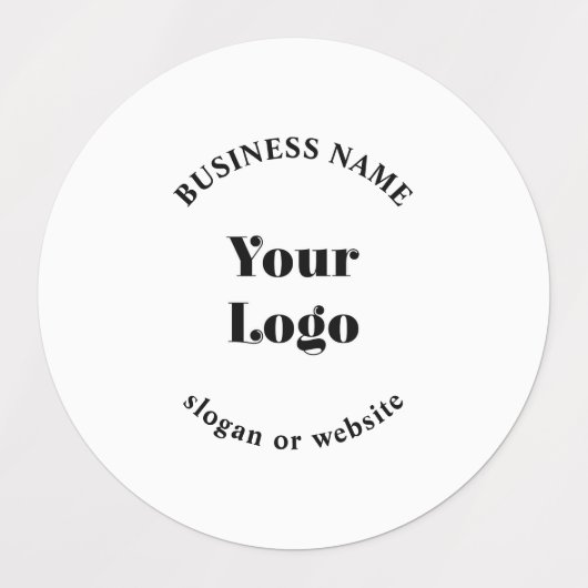 ミニマルレトロモダンテンプレート ラベル (デザイン1)