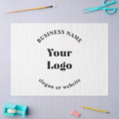 ミニマルレトロモダンテンプレート 薄葉紙 (クラフト)