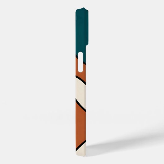 ミニマルレトロ波 Case-Mate iPhoneケース (裏面 / 右)