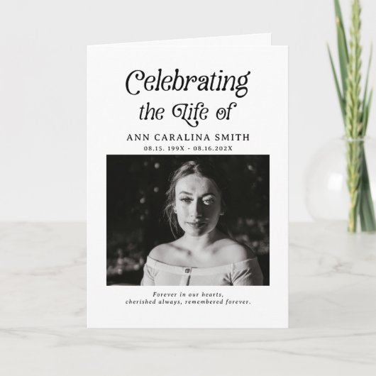 ミニマルレトロ葬祭令 プログラム (正面)