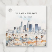 ミニマルロサンゼルス、カリフォルニアウォーター結婚カラー フェイバータグ (正面)