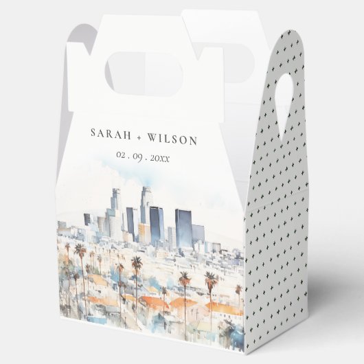 ミニマルロサンゼルス、カリフォルニアウォーター結婚カラー フェイバーボックス (オープン)