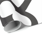 ミニマルヴィンテージ鍵シルエット ラッピングペーパー (ロールコーナー)