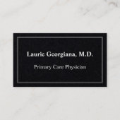 ミニマル主気に医の名刺 名刺 (正面)