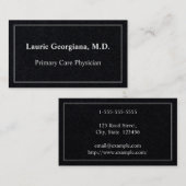 ミニマル主気に医の名刺 名刺 (正面/裏面)