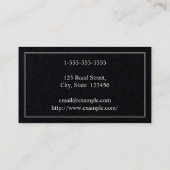 ミニマル主気に医の名刺 名刺 (裏面)