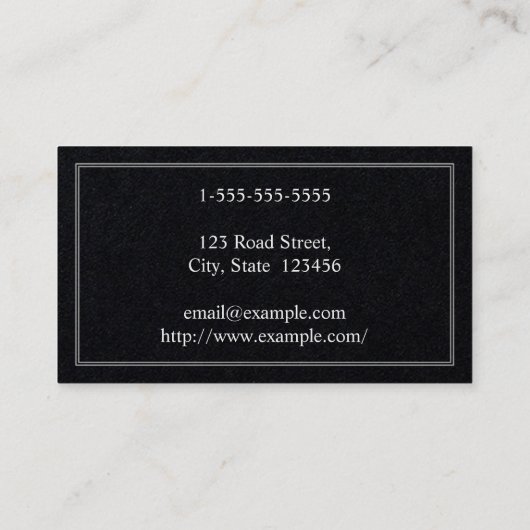 ミニマル主気に医の名刺 名刺 (裏面)