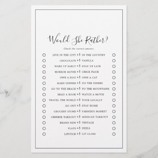 ミニマル主義なら彼女はむしろゲームをする チラシ (正面)