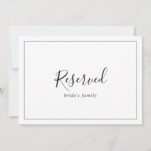 ミニマル予約記号 (正面)