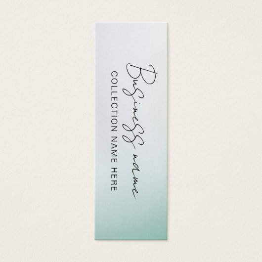 ミニマル価格つるラベルカード (正面)