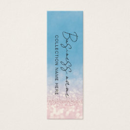 ミニマル価格つるラベルカード