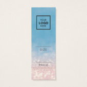 ミニマル価格つるラベルカード (裏面)