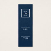 ミニマル価格つるラベルカード (裏面)