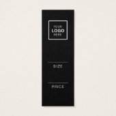 ミニマル価格つるラベルカード (裏面)