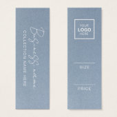 ミニマル価格つるラベルカード (正面&裏面)