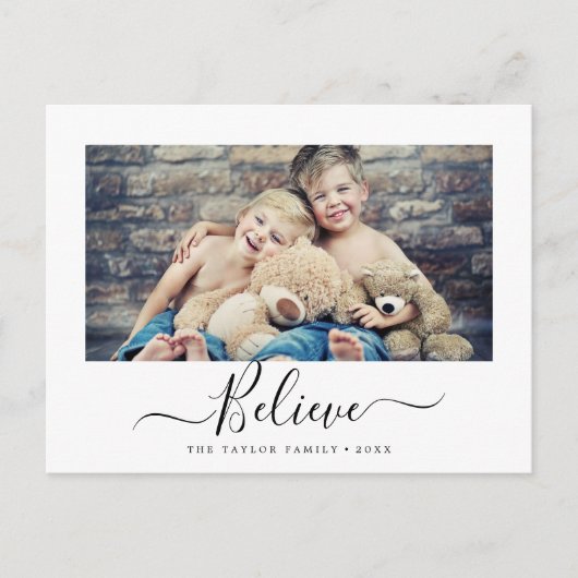 ミニマル信じスの宗教景観写真 シーズンポストカード (正面)