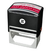 「ミニマル全額を支払う」スタンプ セルフインキングスタンプ (商品)