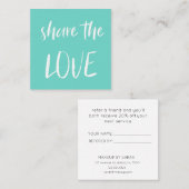 ミニマル共有ザラブ |ロイヤリティカード スクエア名刺 (正面/裏面)