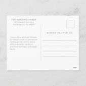 ミニマル写真の喜び シーズンポストカード (裏面)