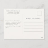 ミニマル写真の喜び シーズンポストカード (裏面)