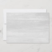 ミニマル写真オーバーレイ誕生のお知らせ 案内状 (裏面)