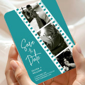 ミニマル写真ブースにデートの招待状を保存 マグネット