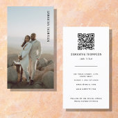 ミニマル写真プロフェッショナル結婚の写真 名刺